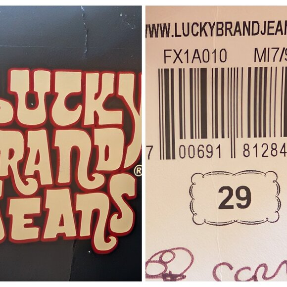 Lucky Brand Womens Size 8/29 NWT 2008 Y2K Black Floral Crop Cargo Utility Pants - Picture 11 of 11